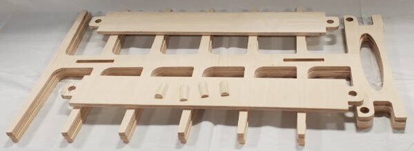 Cutting / Charcuterie Board Drying Rack, 3 Uprights - Image 4